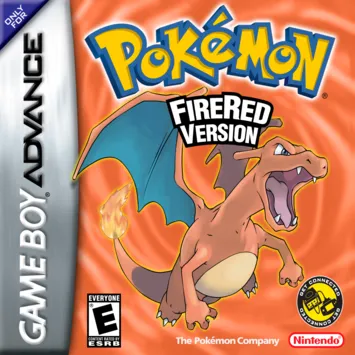 Pokémon FireRed Version GBA