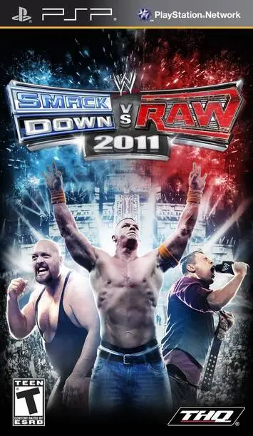 WWE SmackDown Vs. RAW 2011 PSP ISO ROM